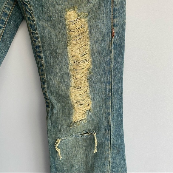 True Religion BLUE COTTON JEANS Size 24 NWT - Picture 4 of 7
